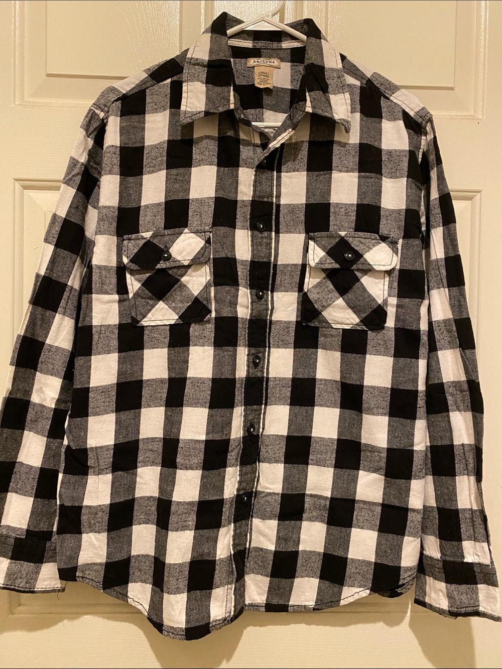 Classic plaid long sleeve shirt